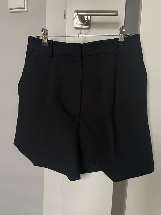 Czarne eleganckie szorty ZARA rozm. M