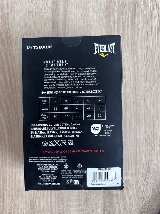 Everlast bokserki męskie