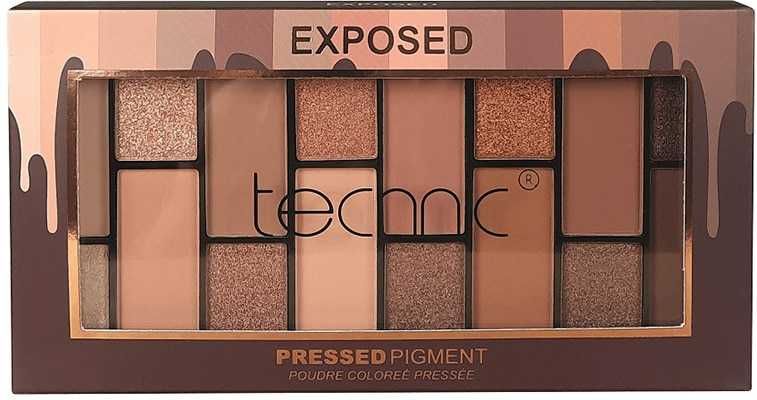 (NOVO, SELADO) TECHNIC: Paleta de Sombras "Exposed" (Tons Nude)
