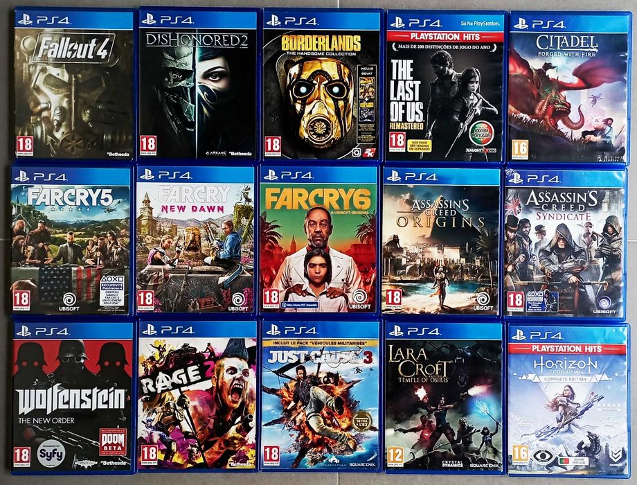 Jogos Playstation 4 (PS4) (PS5)