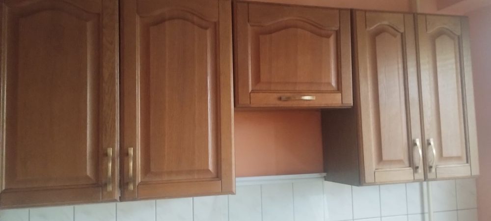 Meble kuchenne drewniane fronty