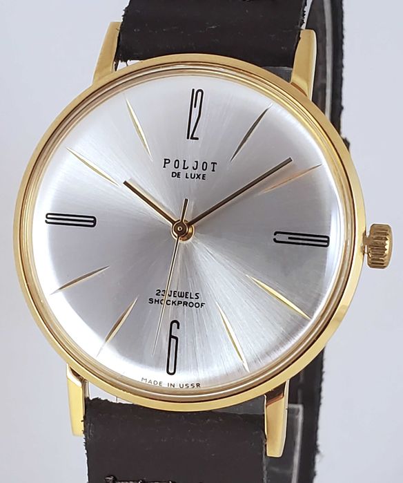 Годинник Poljot. Полет Часы Poljot de Luxe cal. 2209 made in USSR СССР