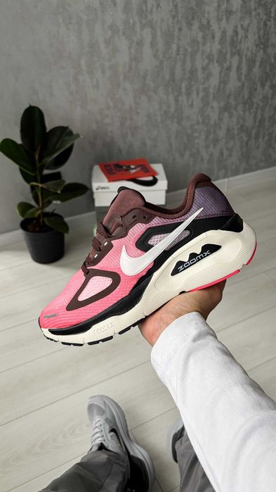 Кросівки Nike Structure Plus Pink Brown | кроси Найк Структуре Плюс рожевого кольору текстиль