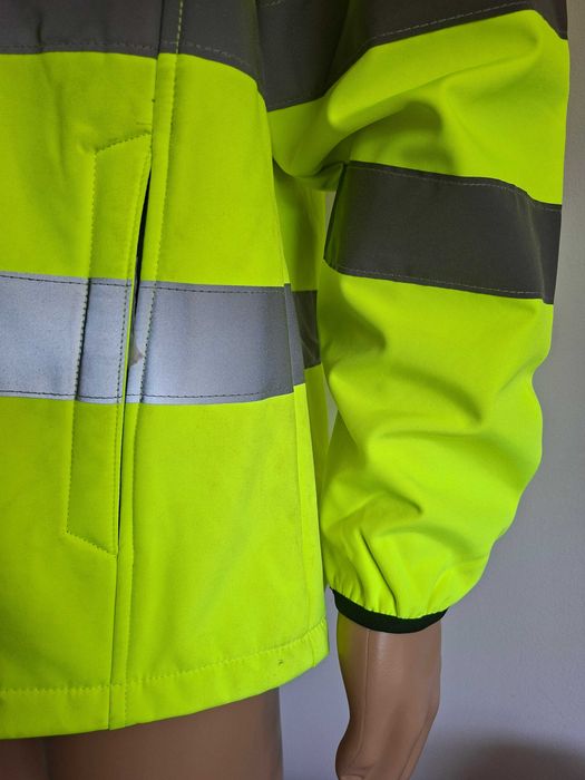 Kurtka męska Delta Plus Lega softshell żółta fluo odblask nowa z metkami roz. XL