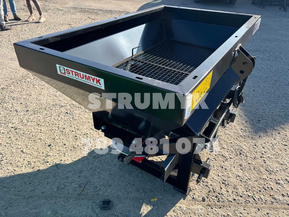 rozsiewacz nawozów/ hydraulika/ 2-talerze/ plandeka/ TYTAN abra/ altro