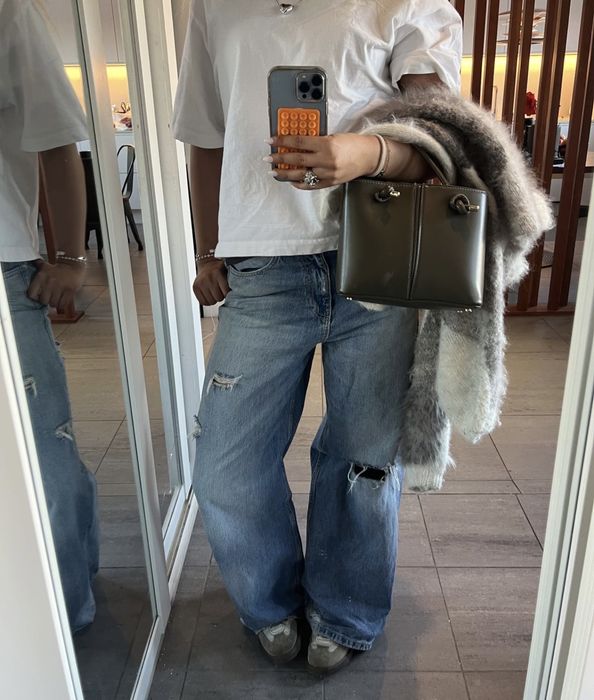 Женские бегги джинсы