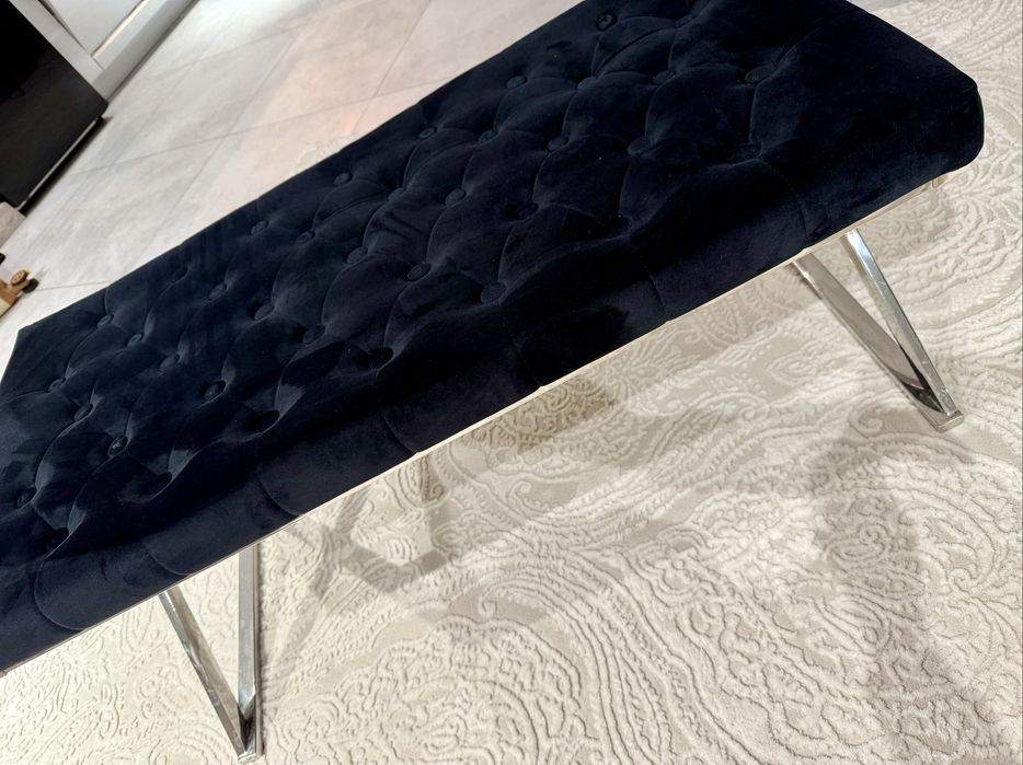 Ławka pufa tapicerowana - okazja