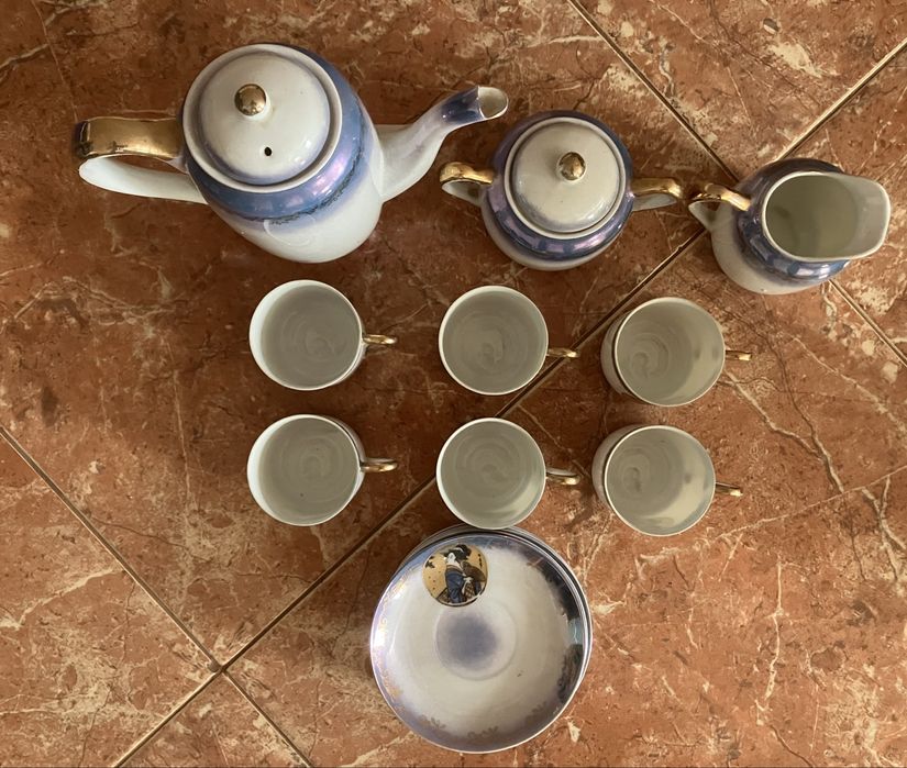 Conjunto de café chinês