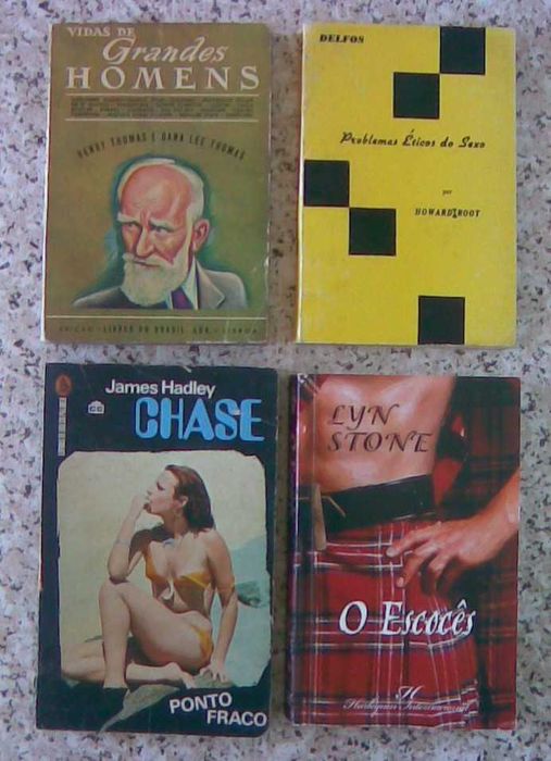 Lote com 20 livros - venda individual