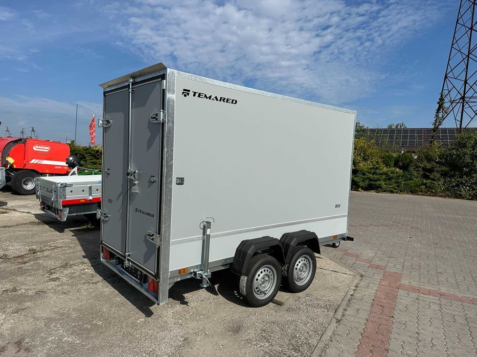 Przyczepa kontener 300x150x180 TEMARED BOX 3015/2 DMC:750kg, KAT. B!