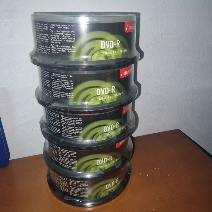 Pack de 25 DVD-R 4.7GB Imation