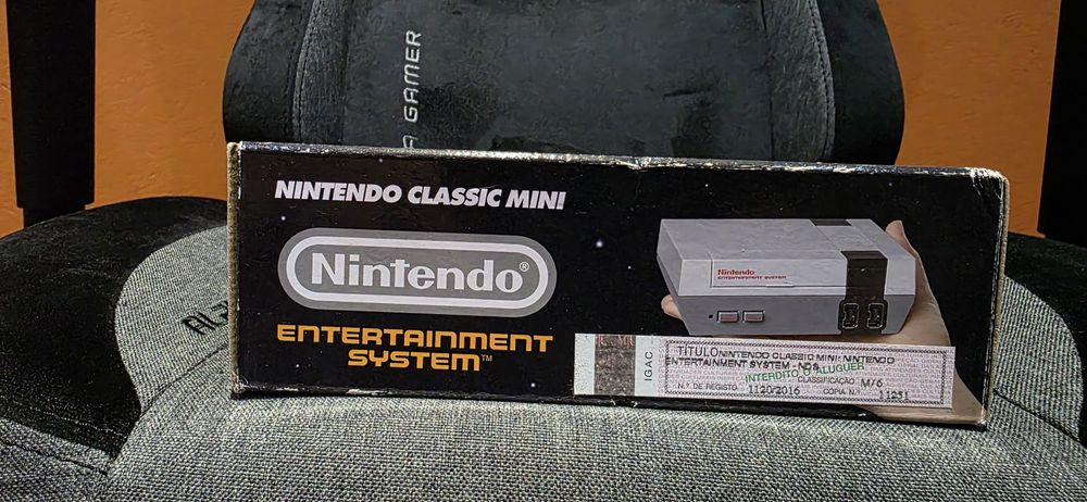 Nintendo NES Classic Mini – Original • Completa na Caixa • Como Nova!