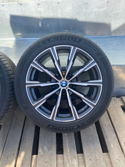 Оригінальні різно широкі диски R20 740M style на BMW G05 G06 X7: 26 500 ...