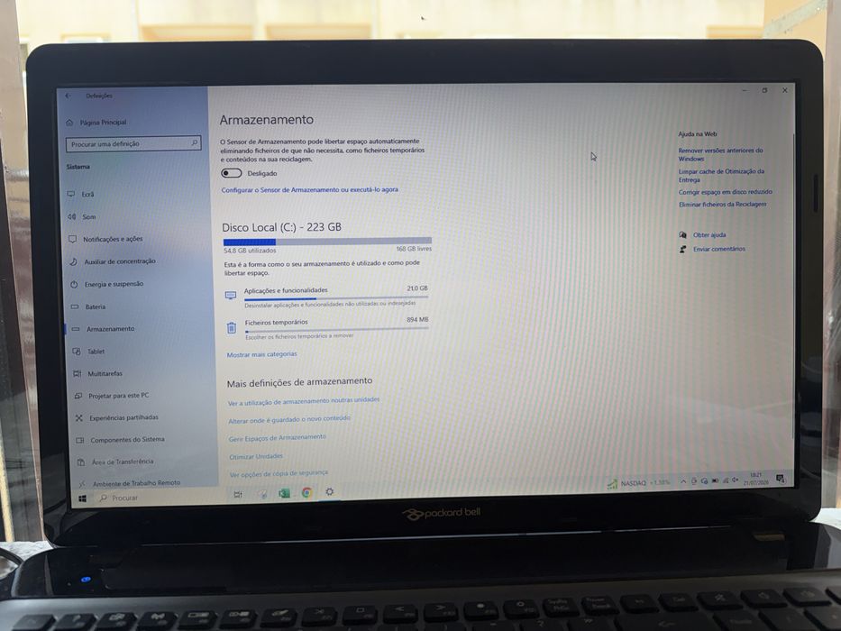Packard Bell EasyNote LV11HC | SSD 240 GB | Windows Instalado