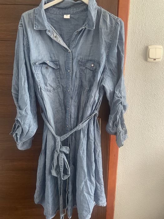 Sprzedam śliczną jeans sukienkę
