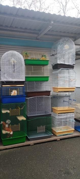 Клiтки для гризунів та птахiв