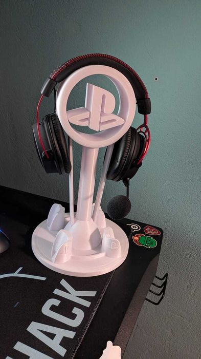 Suporte comando e fones ps5