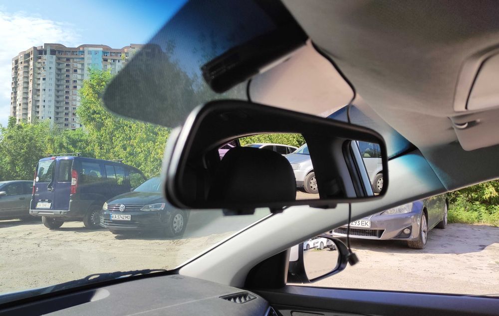 Зеркало Экран монитор КОМПЛЕКТ с Камера заднего вида Широкий угол Ночь