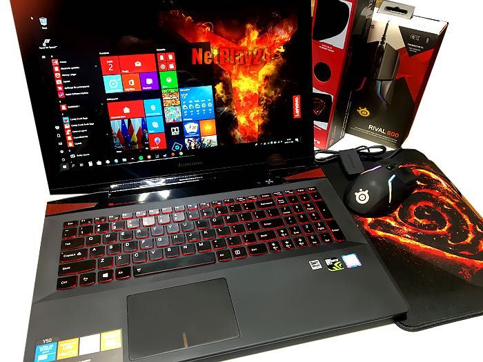 Gamingowy Laptop Lenovo Ośmio i7 NVIDIA 8GB SSD-256GB Do Gier Pracy