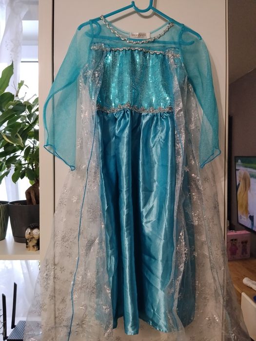 Strój Elsy kraina lodu 104/110