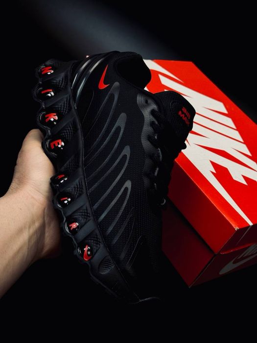 Черно-красные мужские кроссовки Nike air max dn8/стильные красовки
