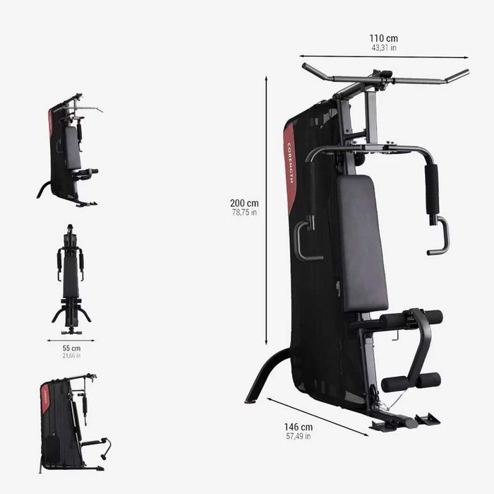Estação de Musculação Decathlon Corength Home Gym 900