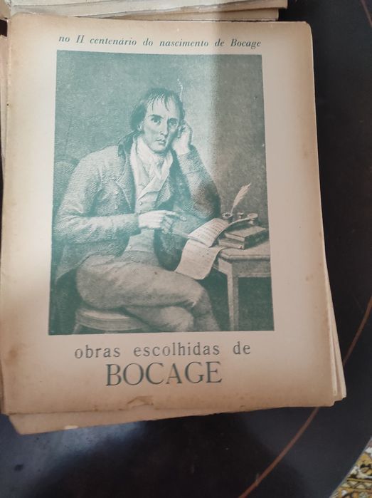 Obras Escolhidas de Bocage .