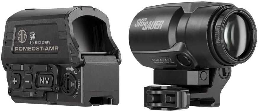 Комплект SIG SAUER ROMEO8T-AMR + Магніфер JULIET3T-AMR Нова серія 2025