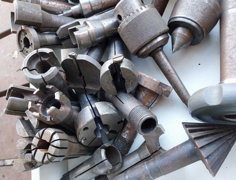 Schaublin SV102 & SV90 enorme Lote pinças W20 de torno Relojoeiro