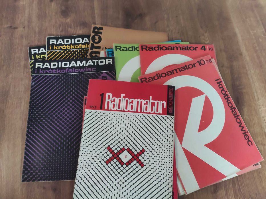 czasopismo Radioamator różne numery - lata 1966 do 1974