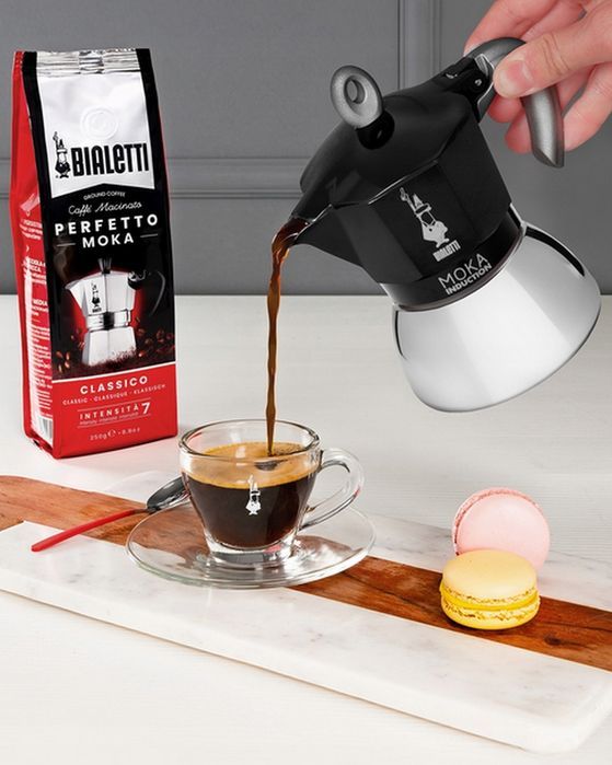 Kawiarka MOKA INDUCTION II 4tz espresso BLACK BIALETTI indukcja 150ml