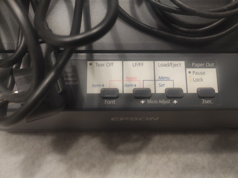 Принтер матричный Epson Lx-350 + новый картридж (лента): 1 250 грн ...