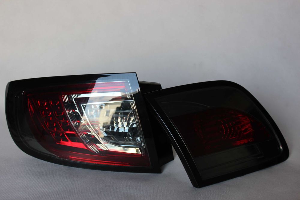 Lampy światła tylne tył MAZDA 3 r.03-09 sedan Black SMOKE LED NOWE!