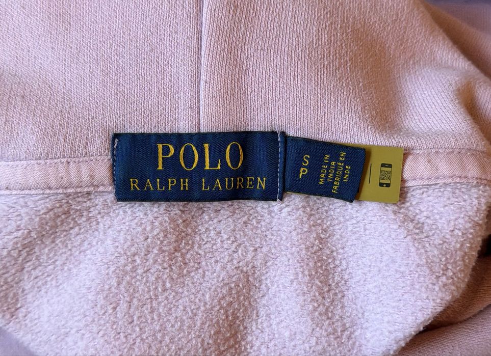 Ralph Lauren Light Pink Hoodie худи пастельно розовый ральф лаурен