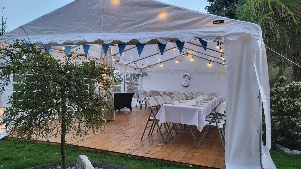 Wynajem namiotów imprezowych , stołów ,krzeseł