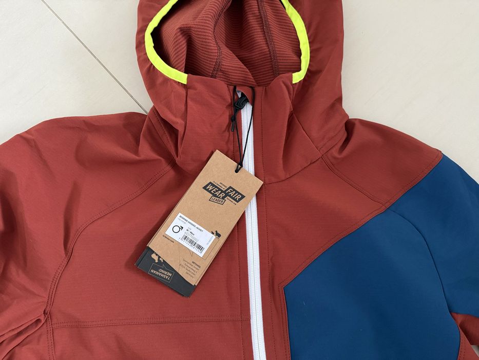 Męska kurtka Ortovox BERRINO HOODED rozmiar M clay orange