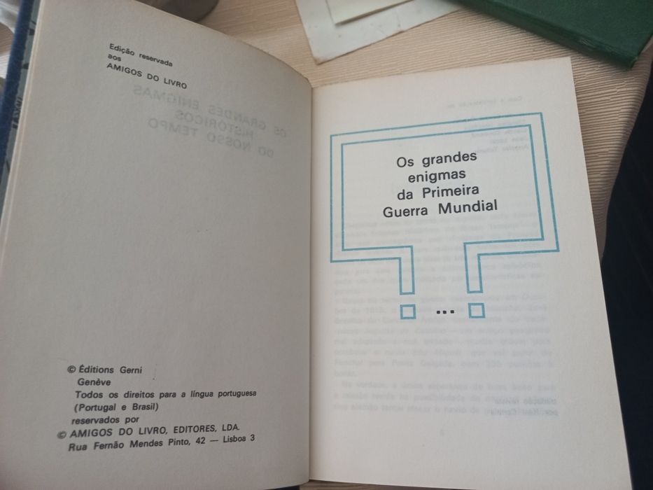 Coleção os grandes enigmas