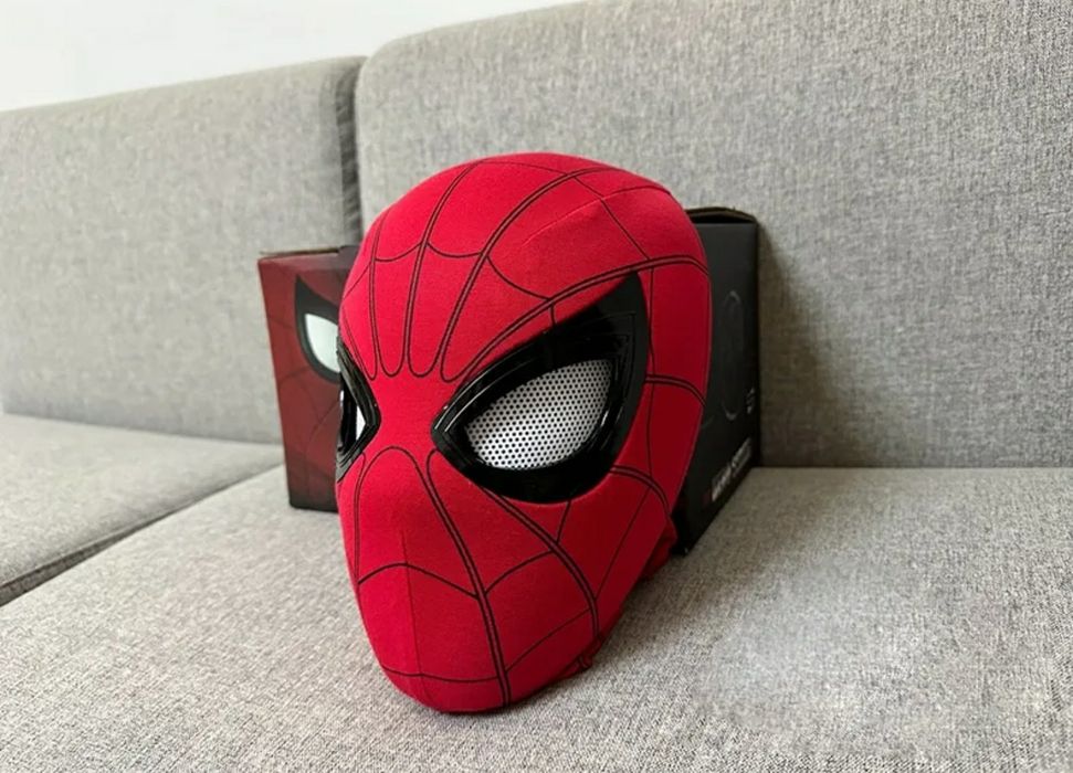 Máscara Homem Aranha Premium Tamanho Real