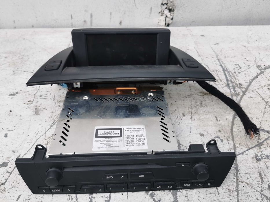 bmw x3 e83 radio cd monitor nawigacja europa kpl
