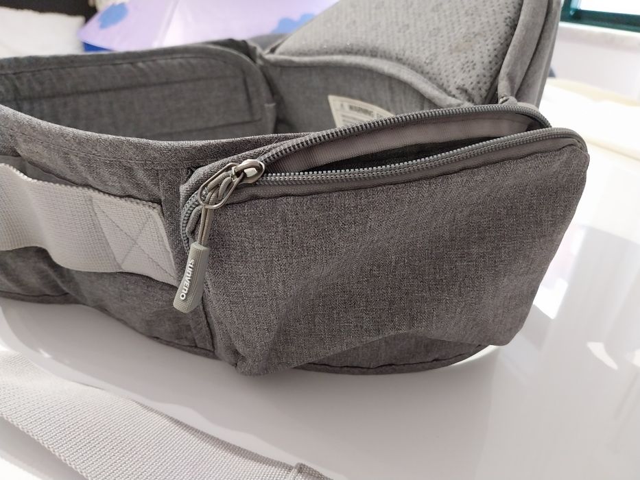 Suporte cintura para transporte de criança até 15kg