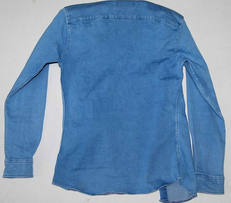 JACK JONES george ROZ.S koszula męska jeansowa stretch