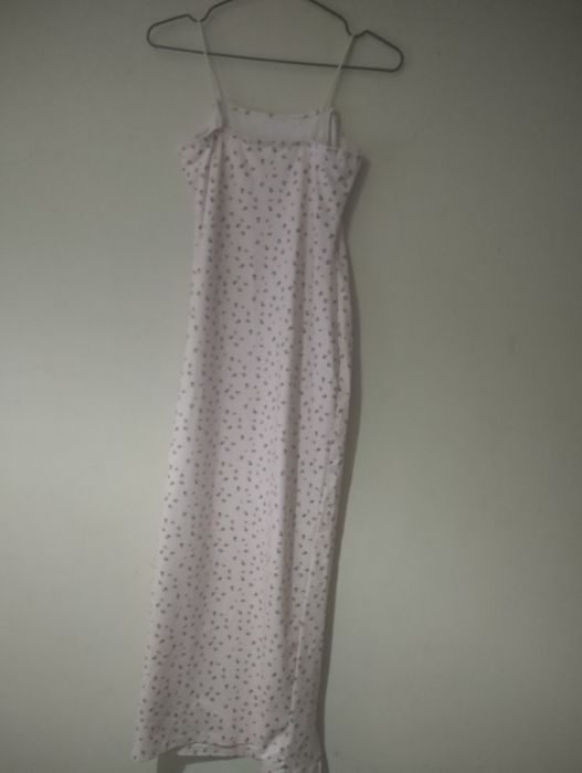 Vestido florido rosa