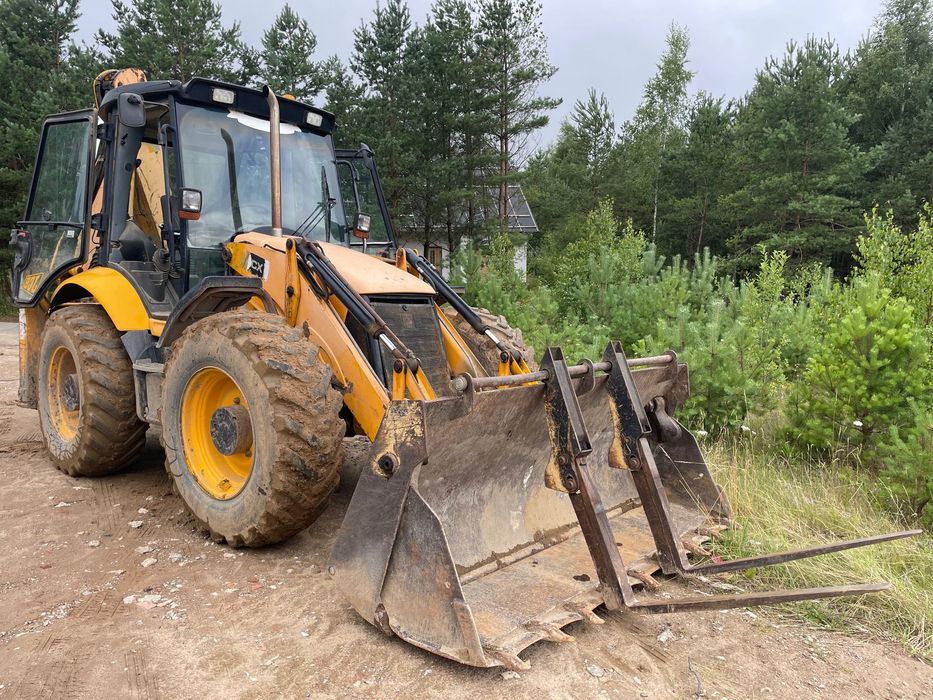 JCB 4CX  Równe koła, osie skrętne, dźwignie! OKAZJA!