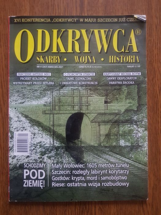 Czasopismo Eksplorator, Odkrywca, Archeologia Wojskowa