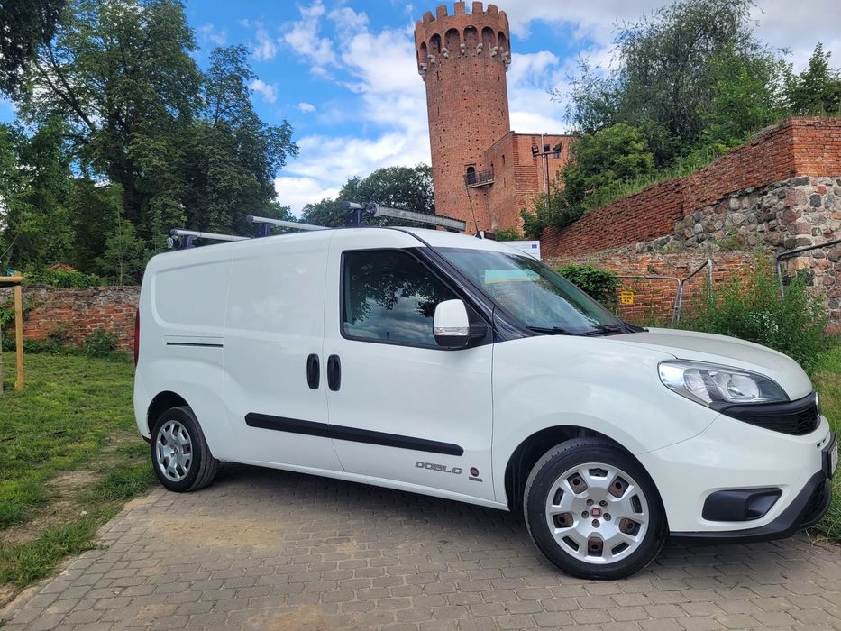 Fiat Doblo  L2 Maxi 82tys.km !! 3 os. regały warsztat klima