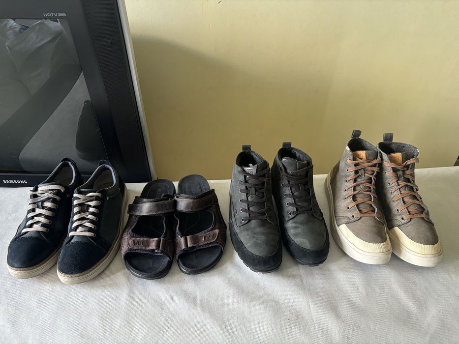 Geox 43 кросівки шкіряні ecco