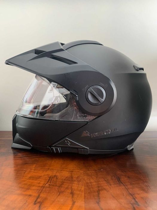 Capacete Touratech Aventuro Mod, Preto, ECE/DOT, Tamanho M