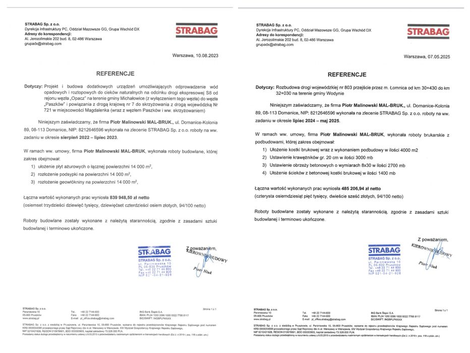 Maszynowe Układanie Kostki Brukowej / System 3D / Cala Polska