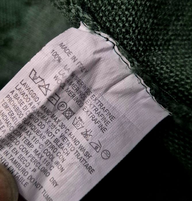 SØR MERINO AUSTRIALIA roz. 54  XL męski sweter wełniany stan idealny made in italy premium