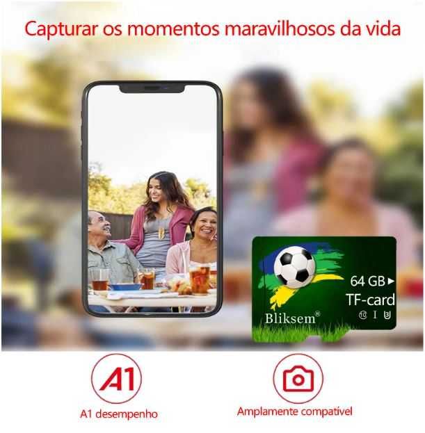 Cartão de memória SD de 64Gb